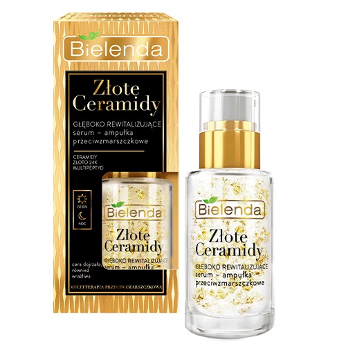 Złote Ceramidy – Suero Facial Antiedad con Oro 24K