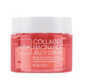 Cuidado de la piel origen coreano, 50g colágeno niacinamida y colágeno hidrolizado, hidratante profundo y duradero, crema para el cuidado de la piel, durante la noche