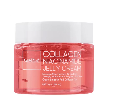 Cuidado de la piel origen coreano, 50g colágeno niacinamida y colágeno hidrolizado, hidratante profundo y duradero, crema para el cuidado de la piel, durante la noche