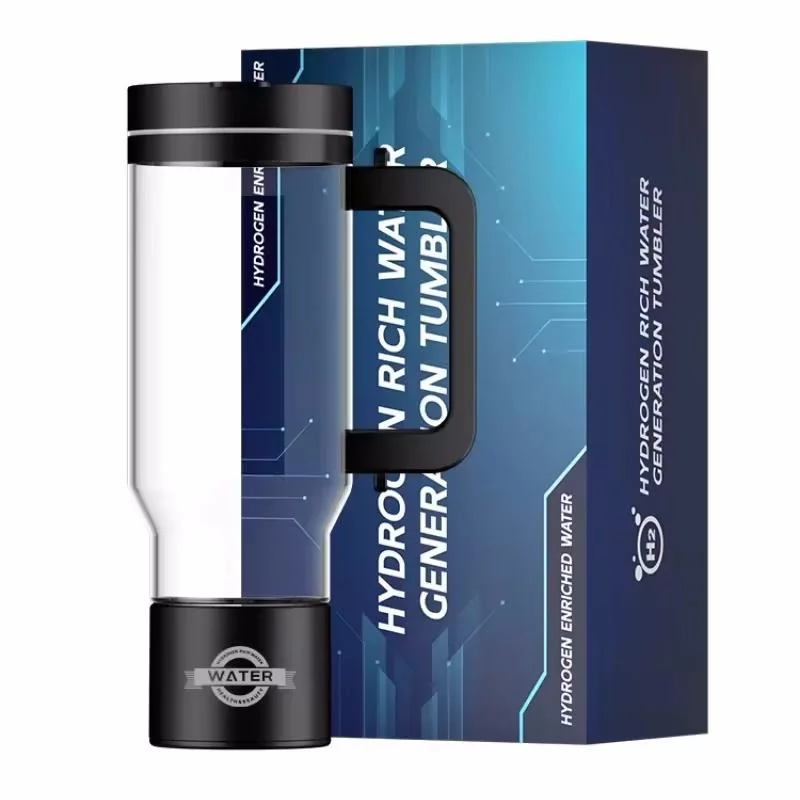 Botella de agua de hidrógeno para el hogar, gran capacidad, alta concentración, 1L, electrólisis SPE, puede separar cloro residual y ozono