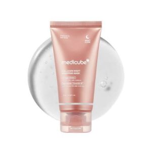 Mascarilla Facial pelable con envoltura de colágeno coreano, hidratación elástica, reduce la flacidez, embotamiento, cuidado de la piel con colágeno hidrolizado